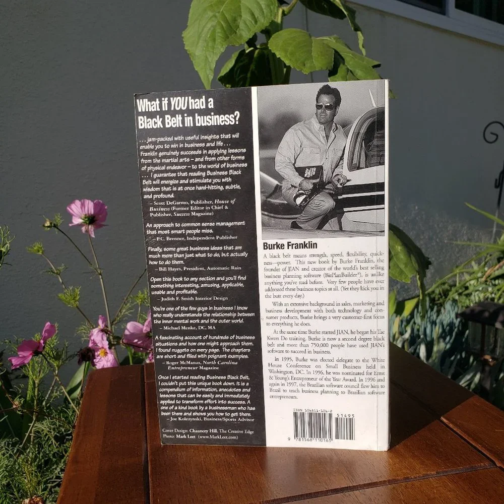 Business Black Belt Self Help Book Burke Franklin